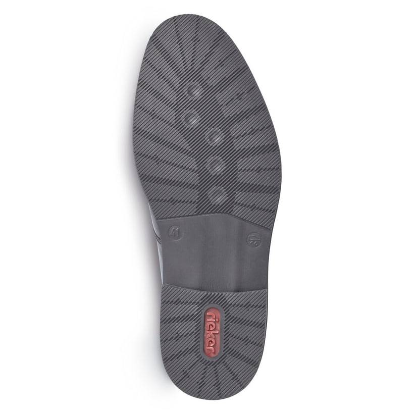 Rieker Artikelnummer 13500-00 Rieker Herren Schnürschuhe glanzschwarz Verkauf
