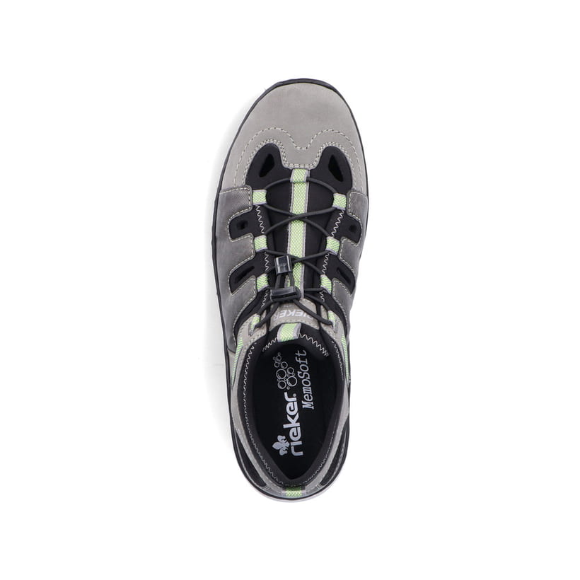Rieker Artikelnummer 14508-40 Rieker Herren Slipper asphaltgrau Meist gekauft