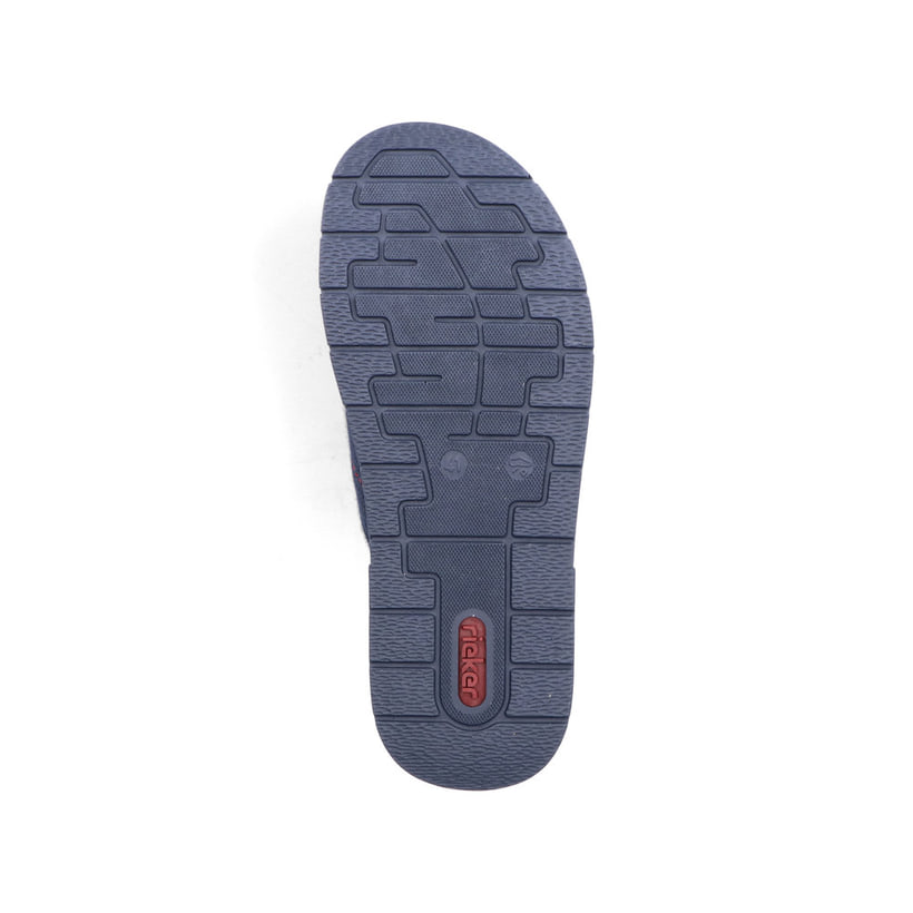 Rieker Artikelnummer 21280-14 Rieker Herren Zehentrenner marineblau-braun Fabrik Onlineshop