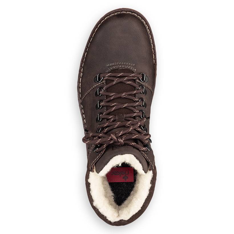 Rieker Artikelnummer 37733-26 Rieker Herren Schnürstiefel tabakbraun Sonderangebot