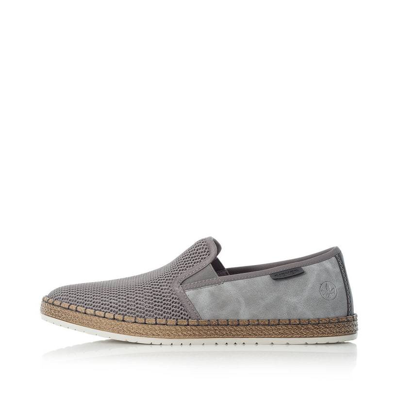 Rieker Artikelnummer B5265-43 Rieker Herren Slipper stahlgrau