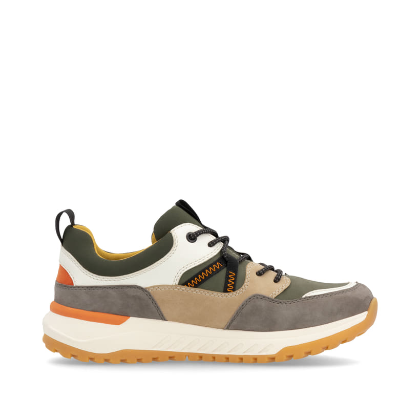 Rieker Artikelnummer U0103-54 Rieker Herren Sneaker Low cremebeige-steingrau Flash Sale