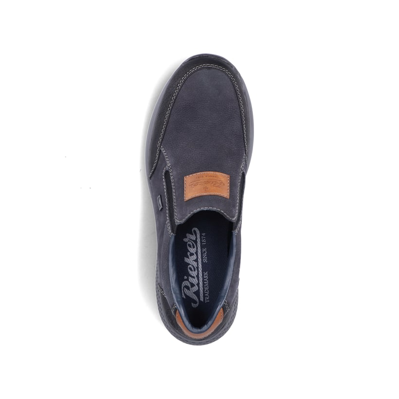Rieker Artikelnummer B7654-02 Rieker Herren Slipper asphaltschwarz Begrenztes Angebot
