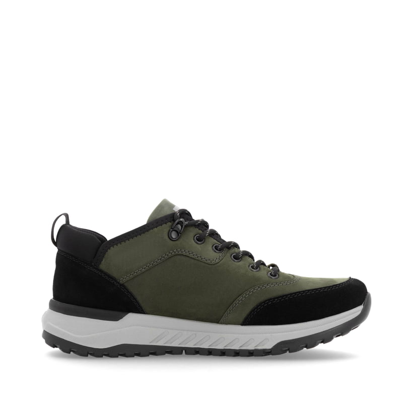 Rieker Artikelnummer U0102-54 Rieker Herren Sneaker Low khaki-schwarz Online Shopping