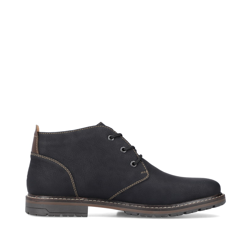 Rieker Artikelnummer 13739-00 Rieker Herren Schnürschuhe asphaltschwarz Exklusivangebot