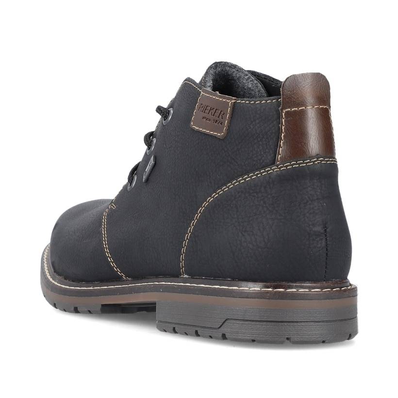 Rieker Artikelnummer 13739-00 Rieker Herren Schnürschuhe asphaltschwarz Exklusivangebot