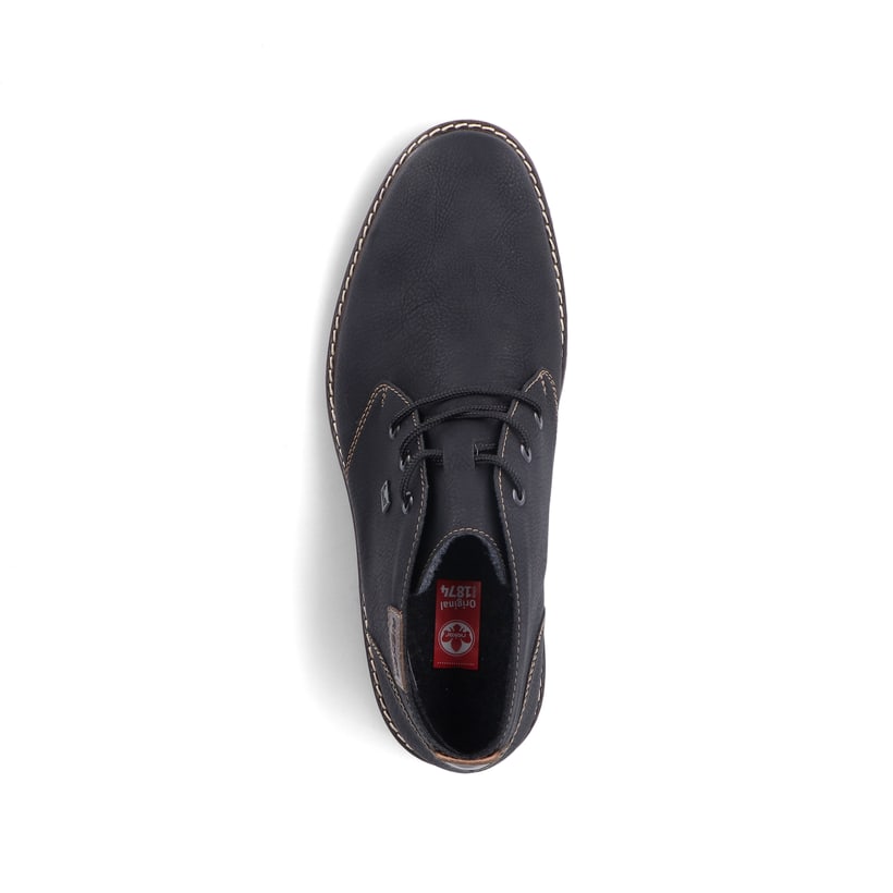 Rieker Artikelnummer 13739-00 Rieker Herren Schnürschuhe asphaltschwarz Exklusivangebot