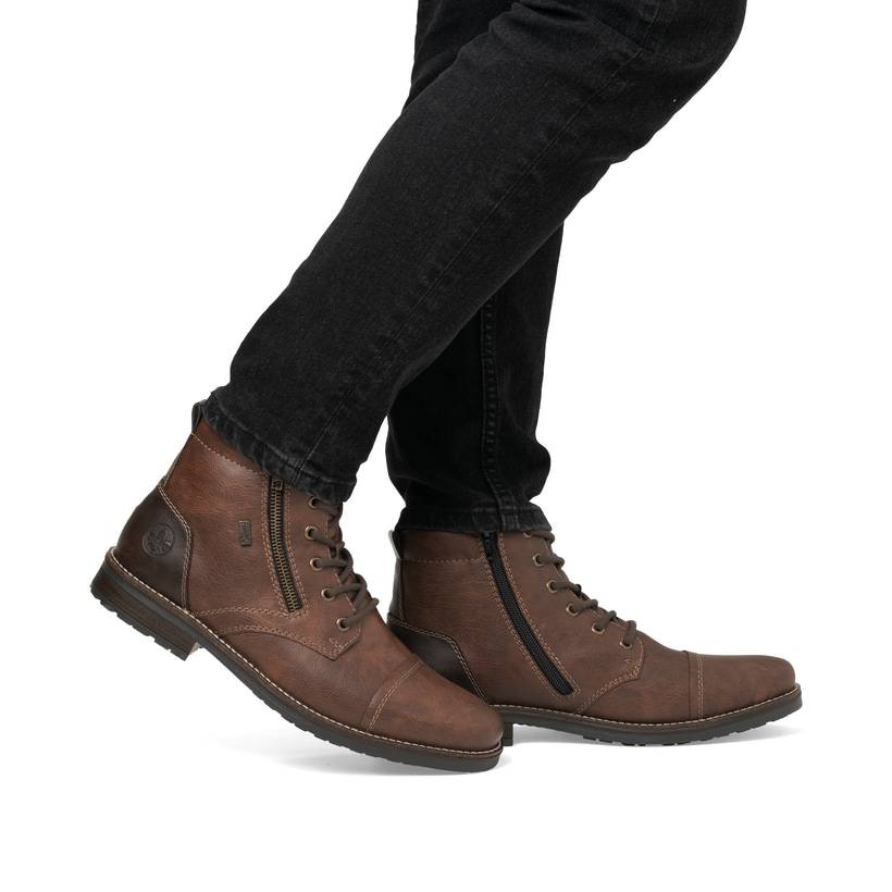 Rieker Artikelnummer 33200-27 Rieker Herren Schnürstiefel nussbraun Cyber Monday