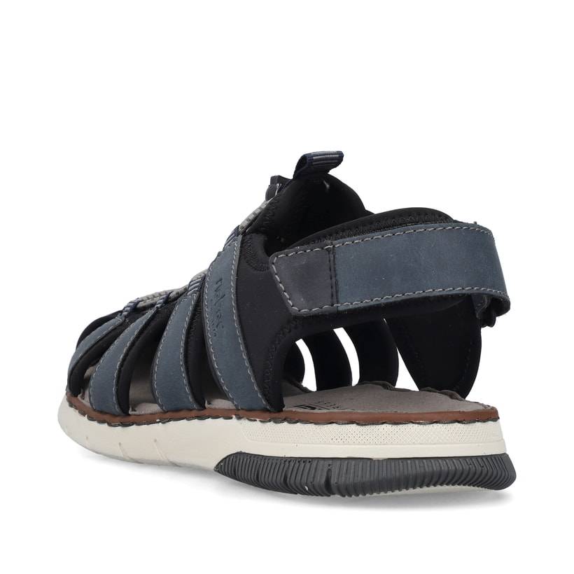 Rieker Artikelnummer 25246-14 Rieker Herren Trekkingsandalen stahlblau Heißer Verkauf