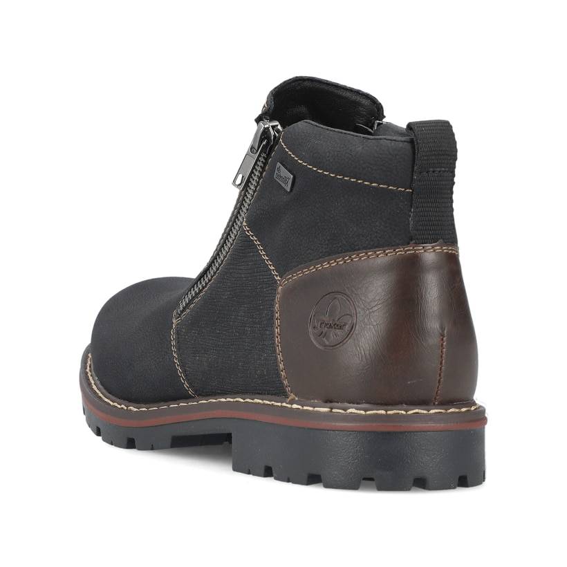 Rieker Artikelnummer 37770-00 Rieker Herren Kurzstiefel graphitschwarz Exklusive Angebote