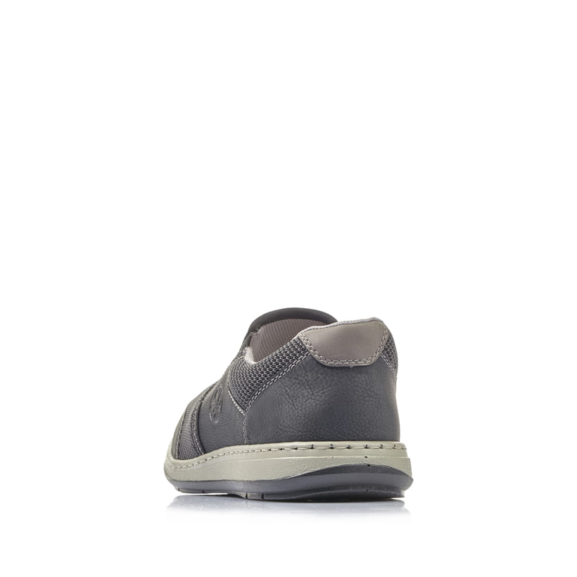 Rieker Artikelnummer 17363-00 Rieker Herren Slipper graphitschwarz Blitzangebot