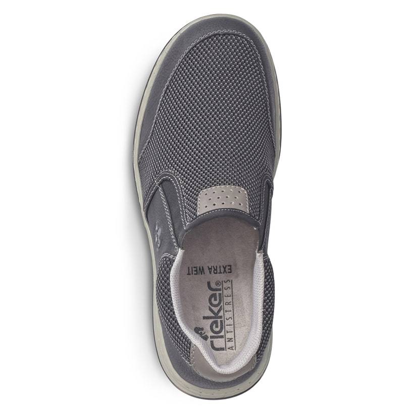 Rieker Artikelnummer 17363-00 Rieker Herren Slipper graphitschwarz Blitzangebot