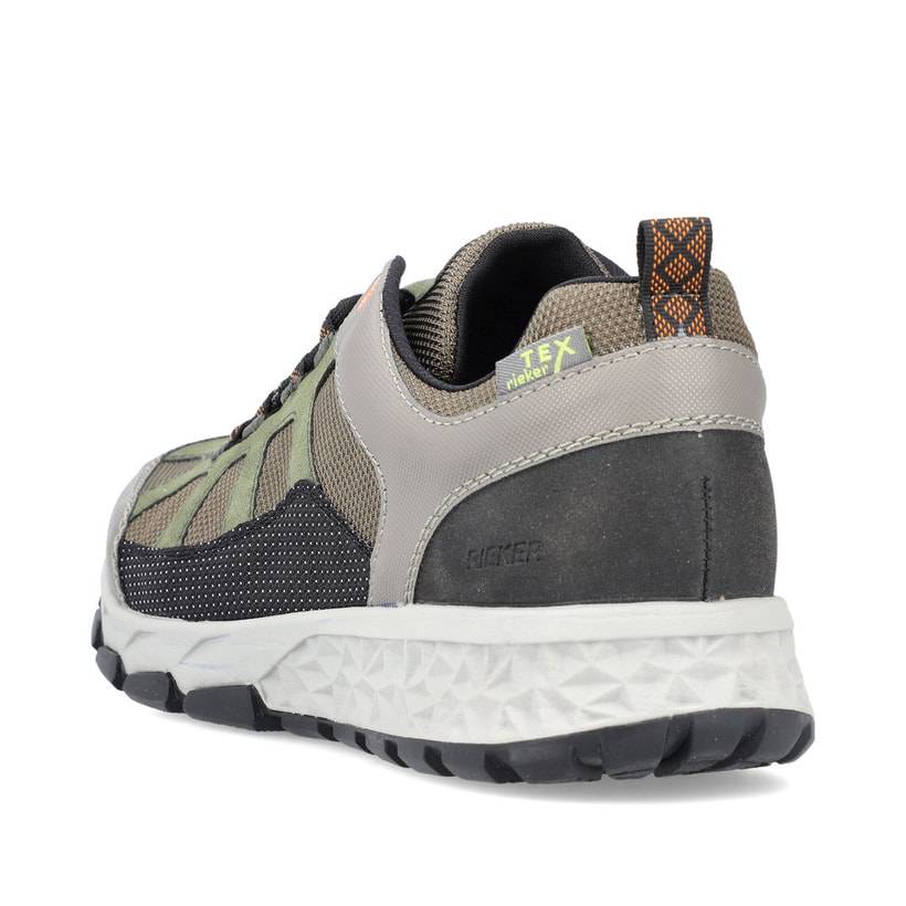 Rieker Artikelnummer B6724-54 Rieker Herren Sneaker Low grasgrün Große Rabatte