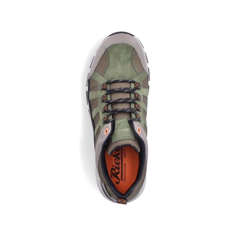 Rieker Artikelnummer B6724-54 Rieker Herren Sneaker Low grasgrün Große Rabatte