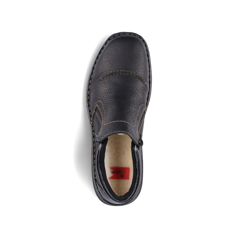 Rieker Artikelnummer 03072-00 Rieker Herren Slipper graphitschwarz Neuheiten