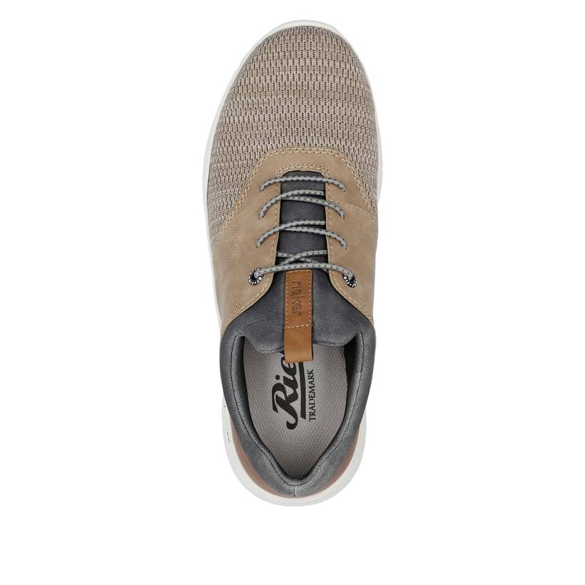 Rieker Artikelnummer 13150-64 Rieker Herren Slipper braun-beige Riesige Ersparnisse