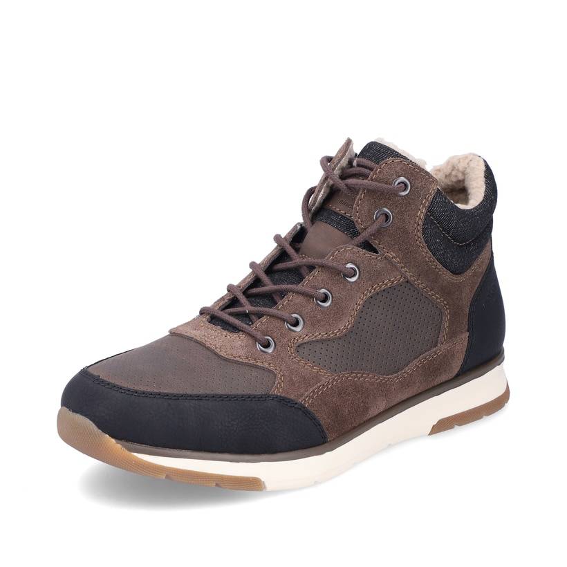Rieker Artikelnummer B2044-25 Rieker Herren Schnürstiefel nussbraun Super Sparpreis