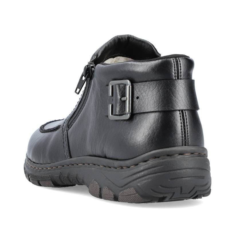 Rieker Artikelnummer 19972-00 Rieker Herren Slipper glanzschwarz Wochenangebot