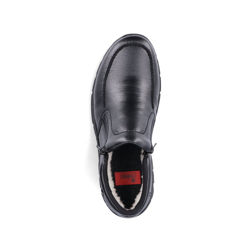 Rieker Artikelnummer 19972-00 Rieker Herren Slipper glanzschwarz Wochenangebot