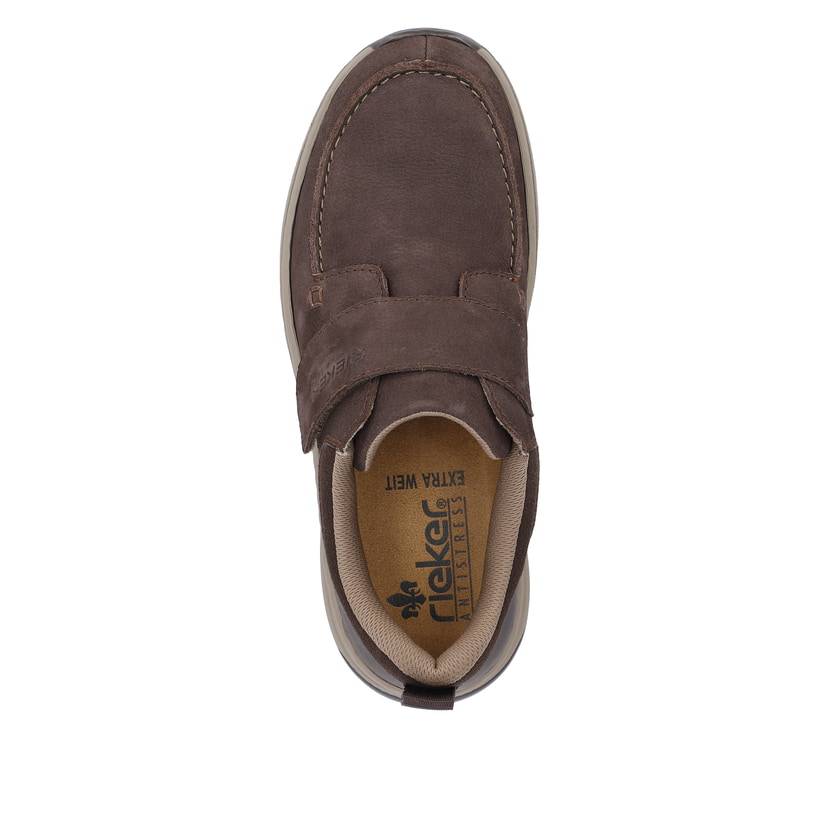 Rieker Artikelnummer 14358-25 Rieker Herren Slipper dunkelbraun Kostenlose Rückgabe