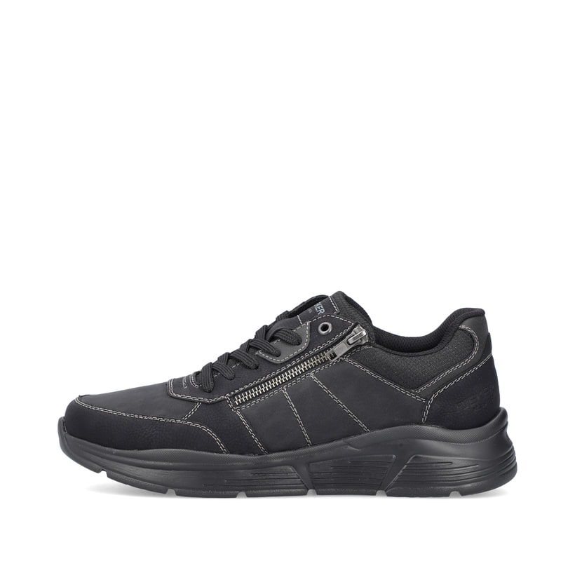 Rieker Artikelnummer B5003-00 Rieker Herren Schnürschuhe asphaltschwarz Neueste Stile