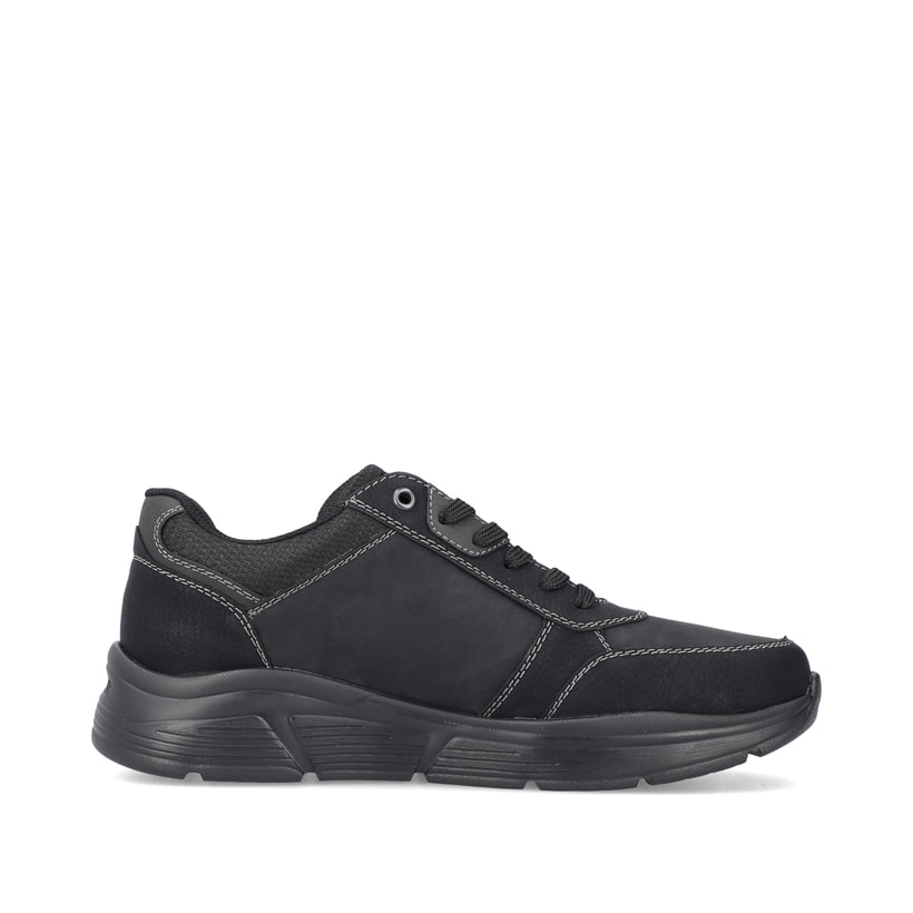 Rieker Artikelnummer B5003-00 Rieker Herren Schnürschuhe asphaltschwarz Neueste Stile