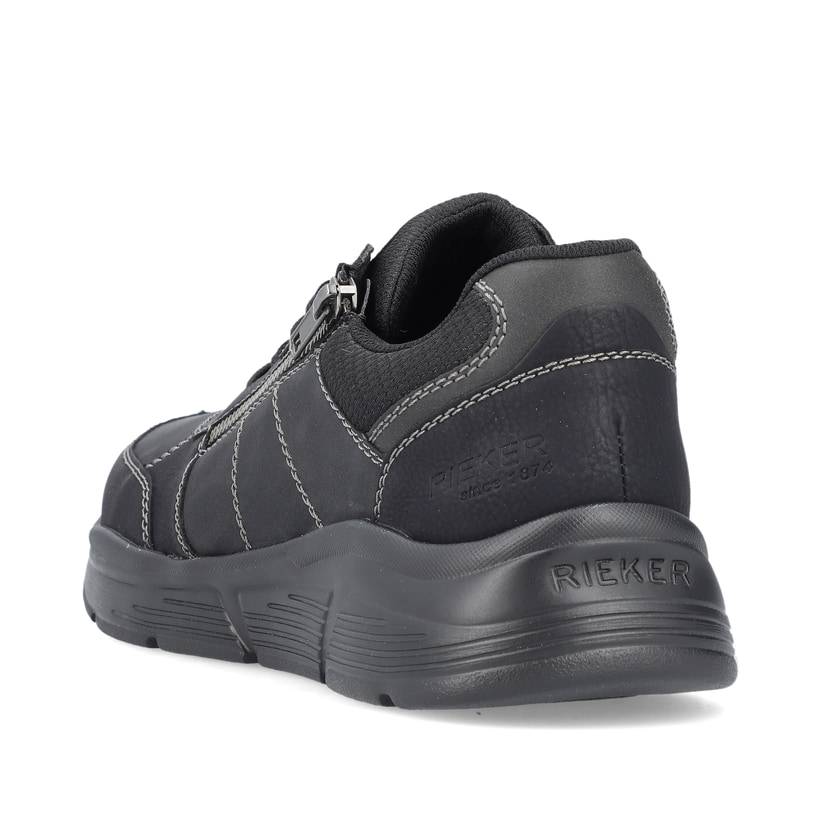 Rieker Artikelnummer B5003-00 Rieker Herren Schnürschuhe asphaltschwarz Neueste Stile