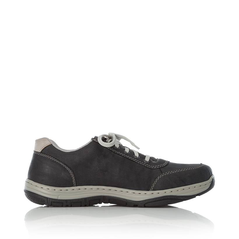 Rieker Artikelnummer 16300-46 Rieker Herren Schnürschuhe stahlgrau-weiß Letzte 2 Tage
