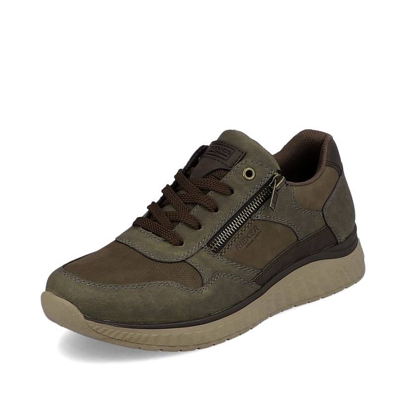 Rieker Artikelnummer B0601-25 Rieker Herren Sneaker Low armeegrün-olivbraun Bis zu 60% Rabatt