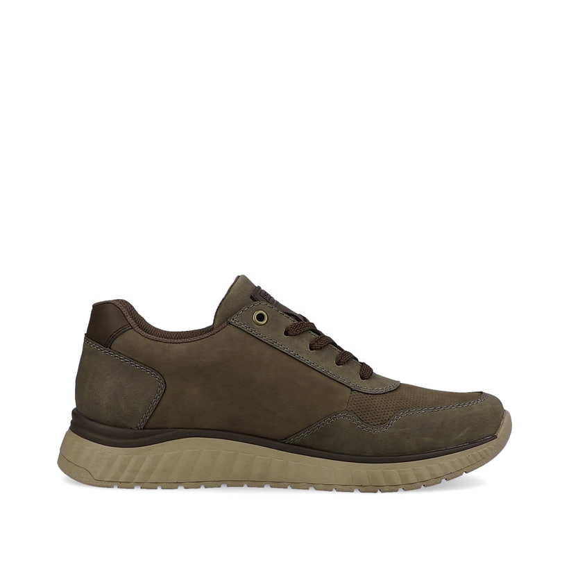 Rieker Artikelnummer B0601-25 Rieker Herren Sneaker Low armeegrün-olivbraun Bis zu 60% Rabatt