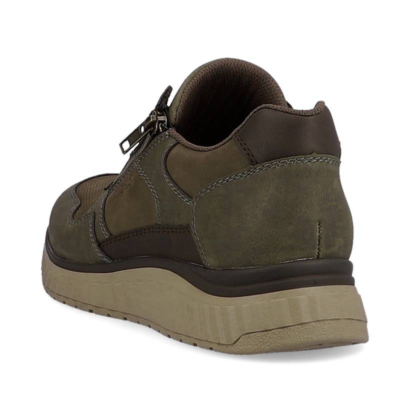 Rieker Artikelnummer B0601-25 Rieker Herren Sneaker Low armeegrün-olivbraun Bis zu 60% Rabatt