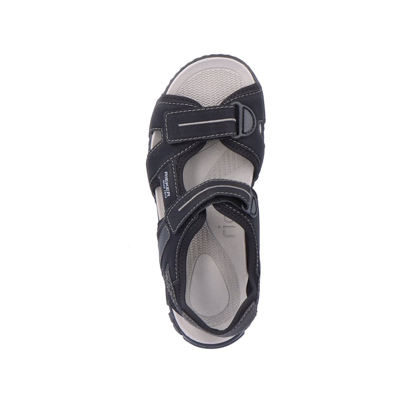 Rieker Artikelnummer 22750-00 Rieker Herren Trekkingsandalen tiefschwarz Sonderangebot der Fabrik