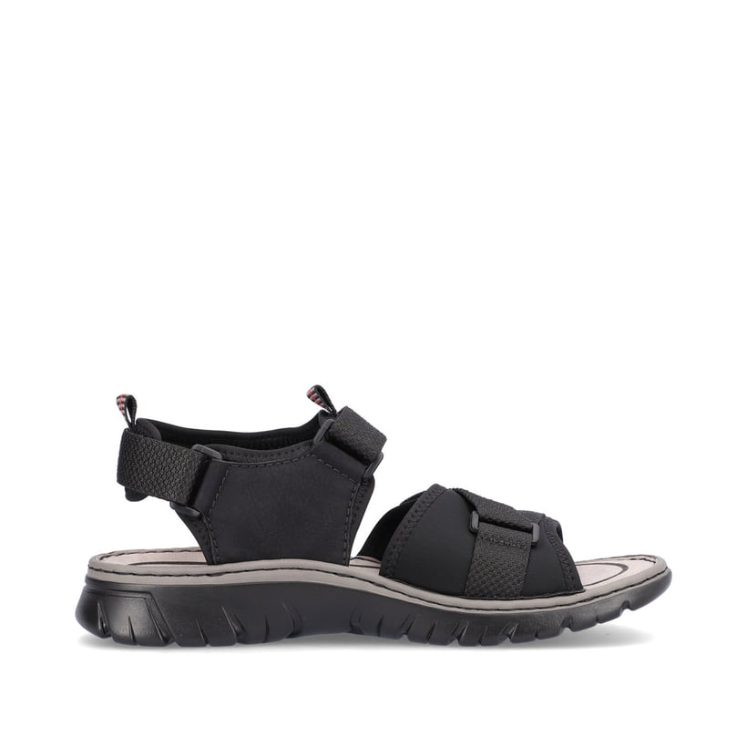 Rieker Artikelnummer 26750-00 Rieker Herren Trekkingsandalen tiefschwarz Vierteljährliche Förderung