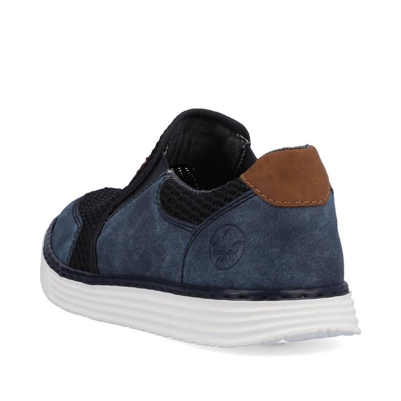 Rieker Artikelnummer B2250-14 Rieker Herren Slipper ozeanblau Bis zu 55% Rabatt