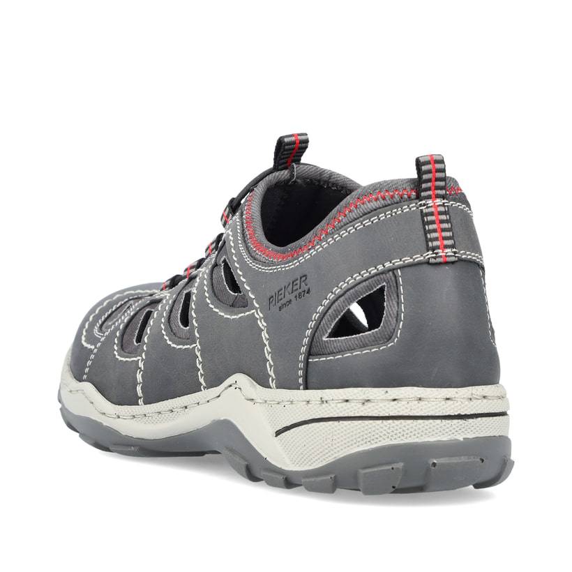 Rieker Artikelnummer 08065-46 Rieker Herren Slipper mondgrau Discount Store für neue Produkte