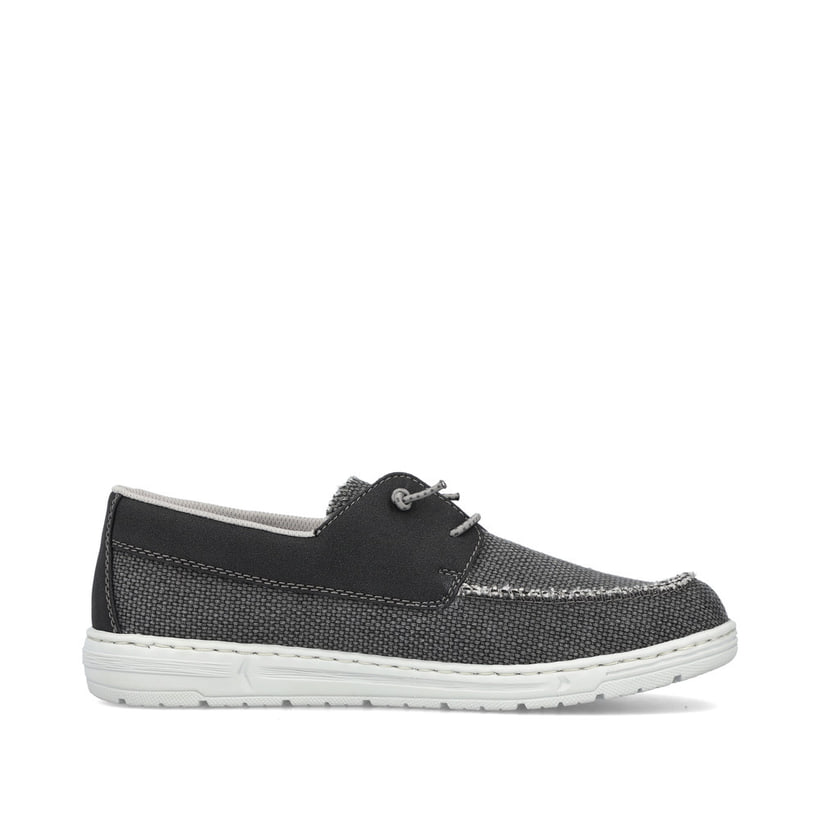 Rieker Artikelnummer 08650-00 Rieker Herren Slipper asphaltschwarz Riesige Rabatte