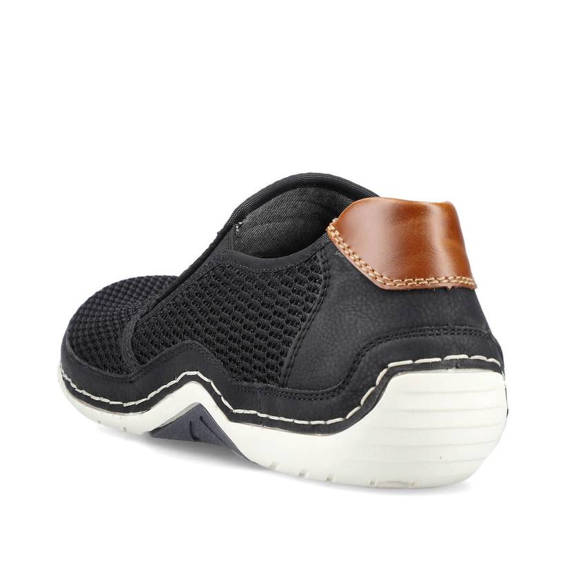 Rieker Artikelnummer 07556-00 Rieker Herren Slipper tiefschwarz 50% Rabatt mit kostenlosem Versand