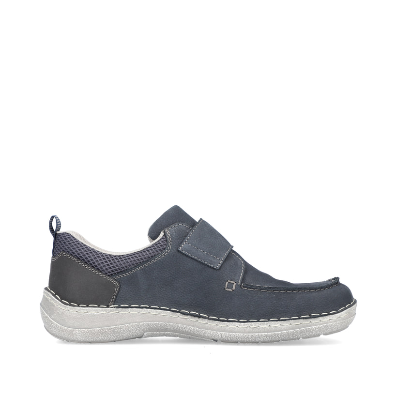 Rieker Artikelnummer 03058-14 Rieker Herren Slipper schieferblau Im Verkauf