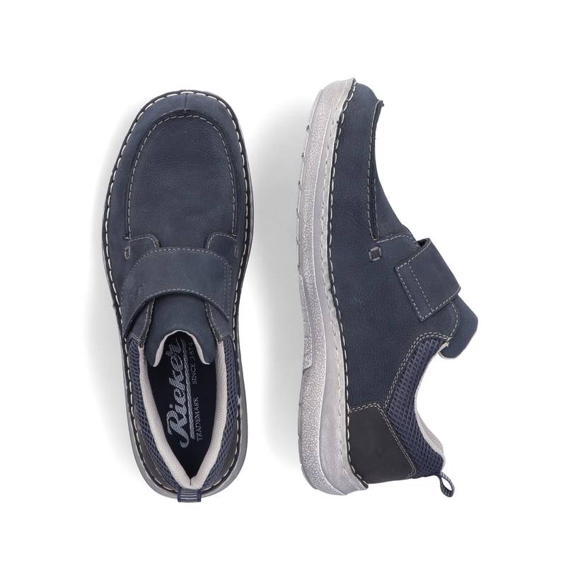 Rieker Artikelnummer 03058-14 Rieker Herren Slipper schieferblau Im Verkauf