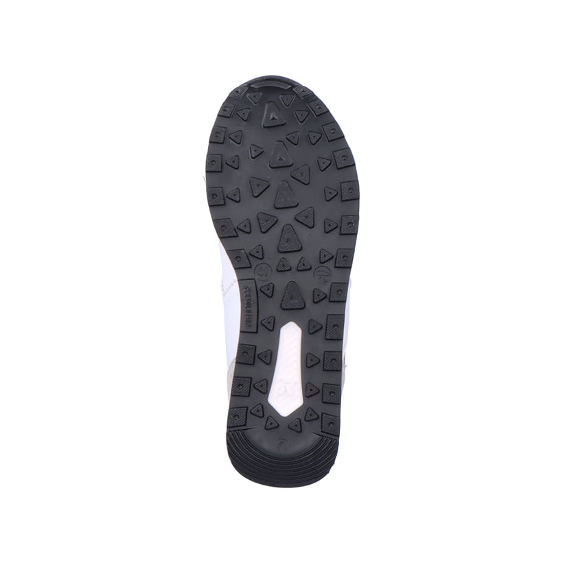 Rieker Artikelnummer U0303-80 Rieker Herren Sneaker Low brilliant-white graphite-grey 50% Rabatt für begrenzte Zeit