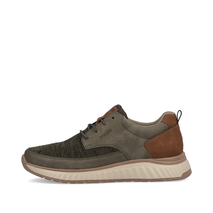 Rieker Artikelnummer B0602-54 Rieker Herren Slipper olivgrün Rabatte dieses Monats