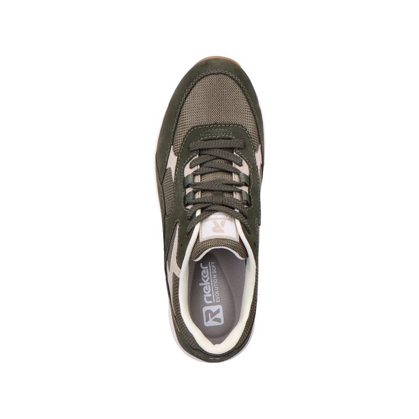 Rieker Artikelnummer 07000-54 Rieker Herren Sneaker Low army green Online