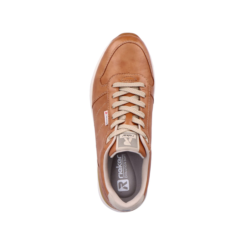 Rieker Artikelnummer 07605-22 Rieker Herren Sneaker Low cinnamon Verkauf