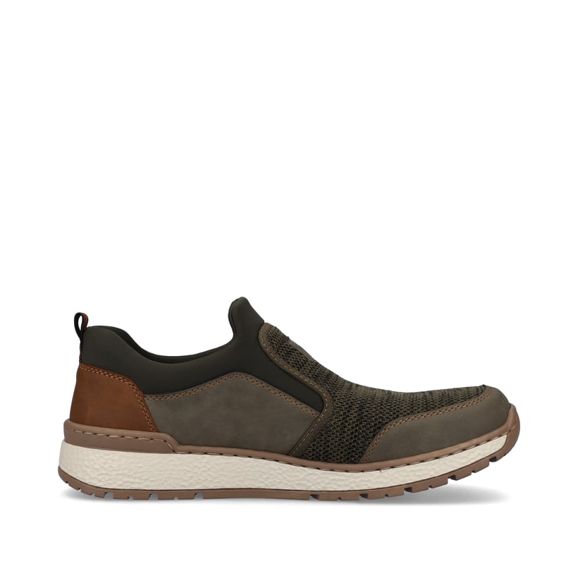Rieker Artikelnummer B9051-54 Rieker Herren Slipper grüngrau Angebote
