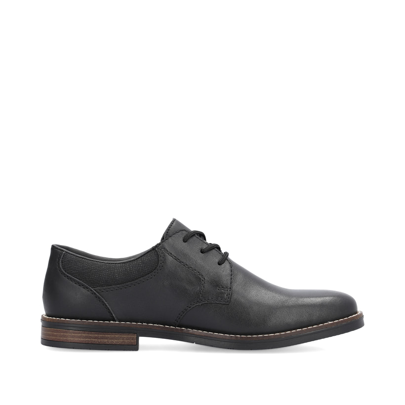 Rieker Artikelnummer 13510-00 Rieker Herren Schnürschuhe nachtschwarz im Angebot