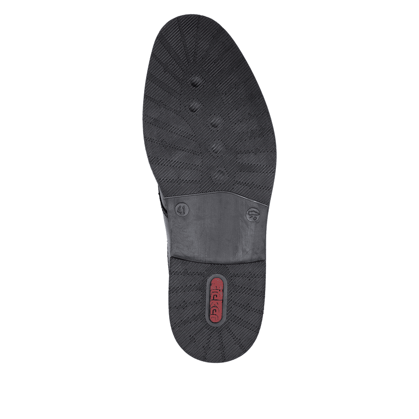 Rieker Artikelnummer 13510-00 Rieker Herren Schnürschuhe nachtschwarz im Angebot
