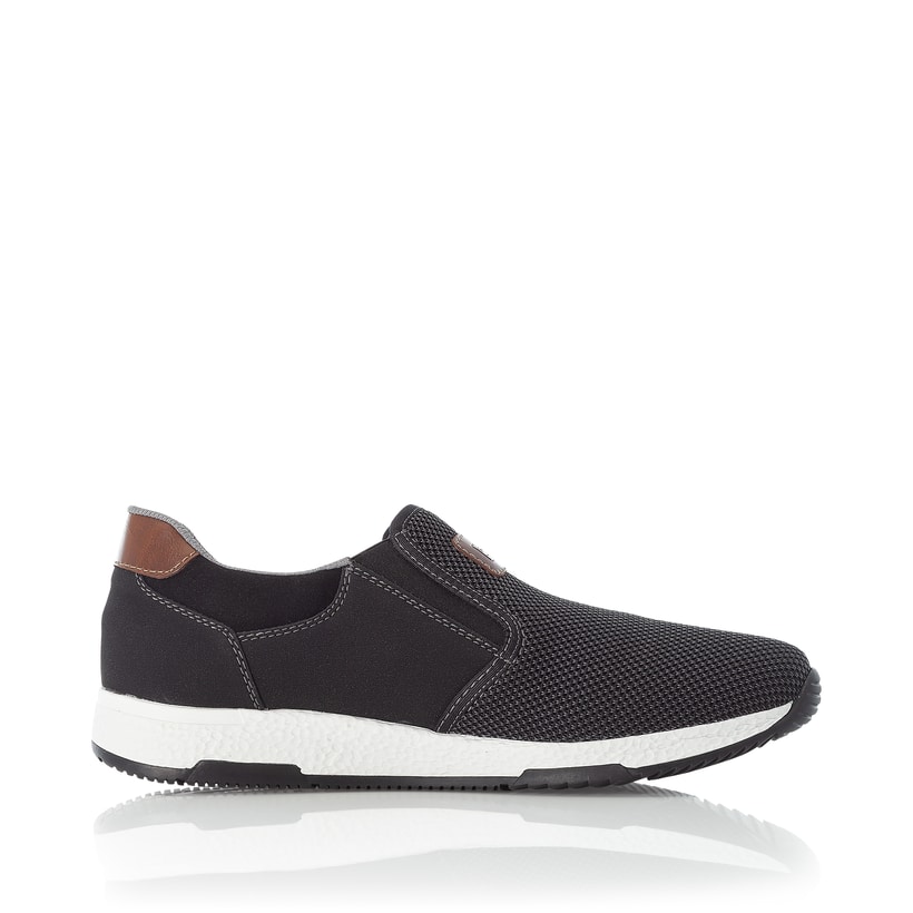 Rieker Artikelnummer B3450-00 Rieker Herren Slipper asphaltschwarz Günstiger Verkauf