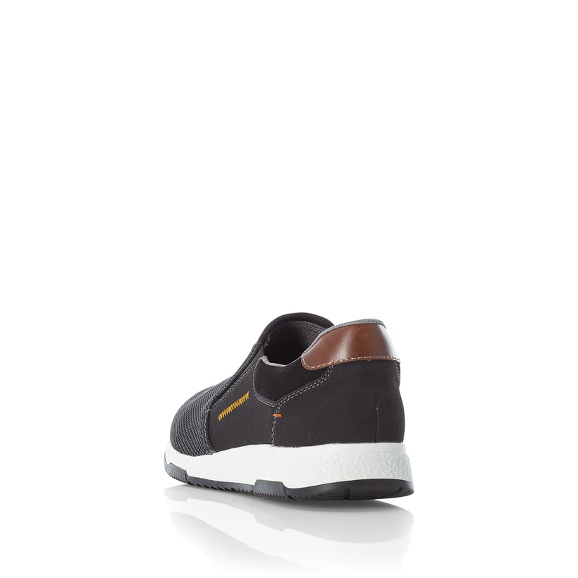 Rieker Artikelnummer B3450-00 Rieker Herren Slipper asphaltschwarz Günstiger Verkauf