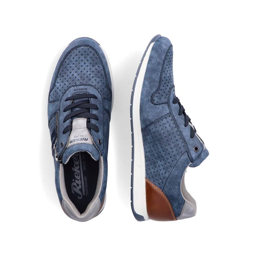 Rieker Artikelnummer 11926-14 Rieker Herren Schnürschuhe himmelblau Meist gekauft