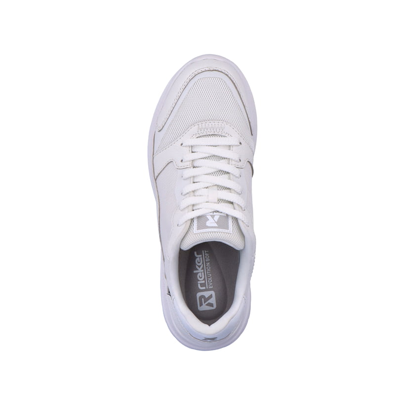Rieker Artikelnummer U0500-80 Rieker Herren Sneaker Low swan white Kostenloser Versand
